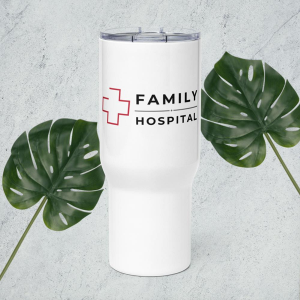 Family Hospital | Travel mug with a handle