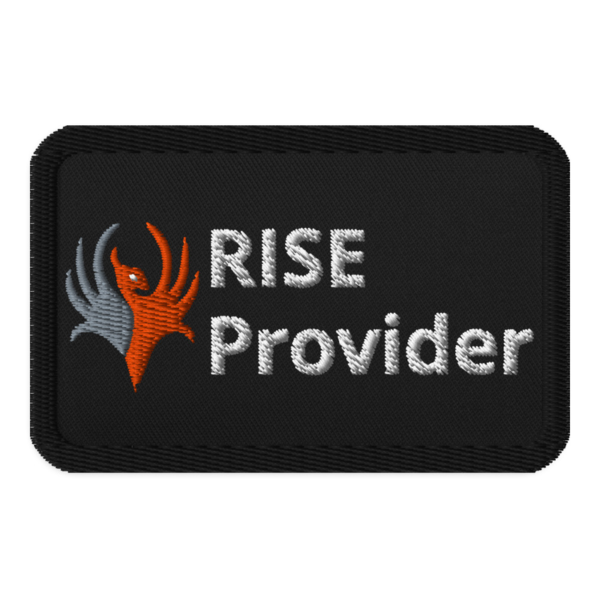 Rise Provider | Iron on Embroidered patches