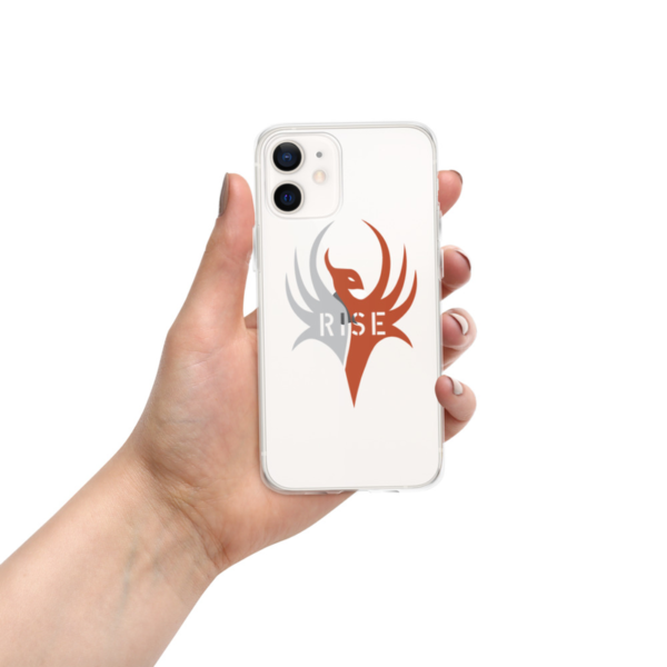 Rise Logo Clear Case for iPhone® - Image 5