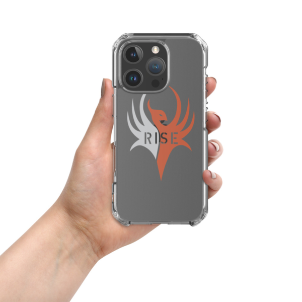 Rise Logo Clear Case for iPhone® - Image 23