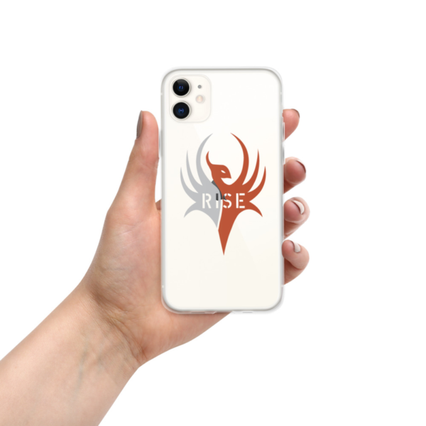 Rise Logo Clear Case for iPhone® - Image 4